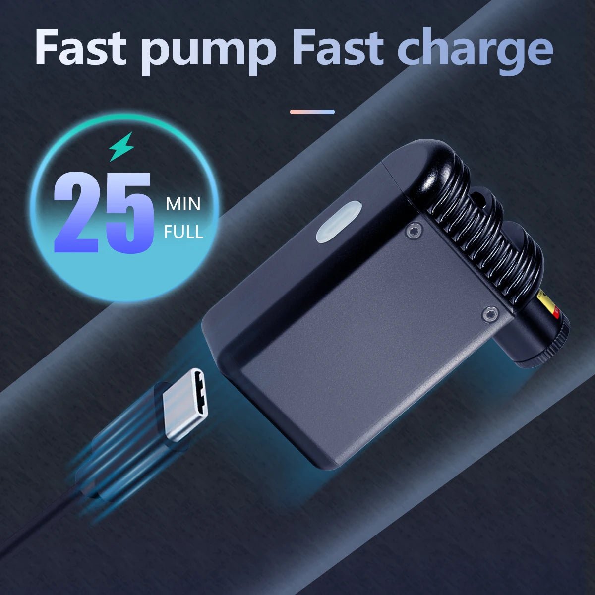 Portable Mini Electric Air Pump | Quick and Easy Inflation Anywhere - TECH NESTSmart Seal TECH NESTPortable Mini Electric Air Pump | Quick and Easy Inflation Anywhere